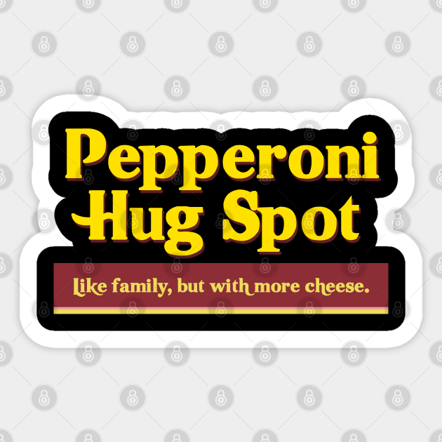 Pepperoni Hug Spot from a pizza commercial generated by AI Ai